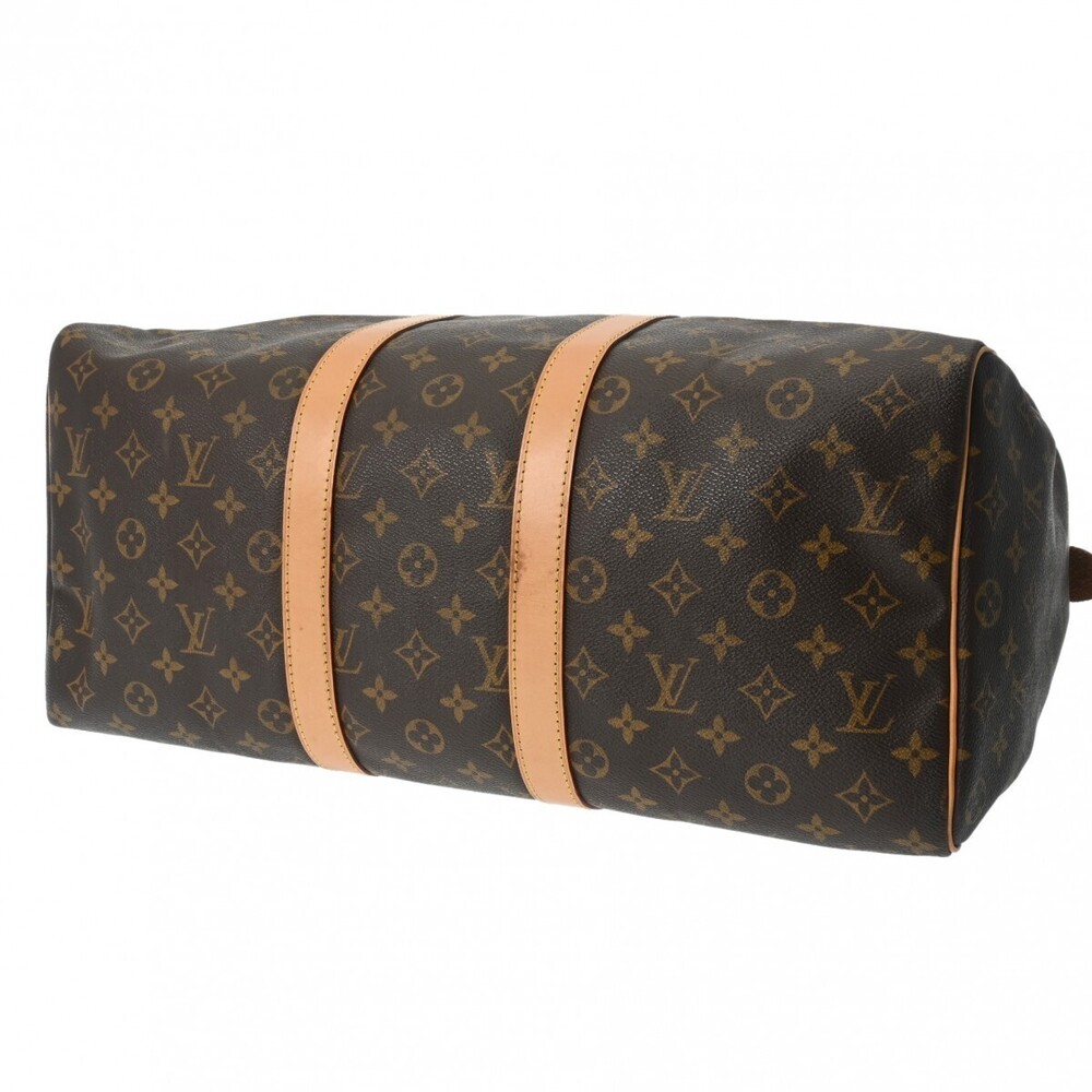 Louis Vuitton Monogram Keepall Brown Canvas Boston Bag - Picture 5 of 11